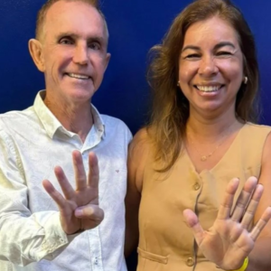 Candidata a vice do PSDB em Vila Velha sofre acidente de moto