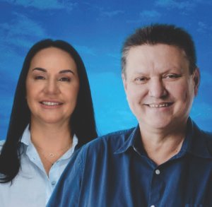Shymenne de Castro diz que paixão de Euclério a motivou aceitar a vice