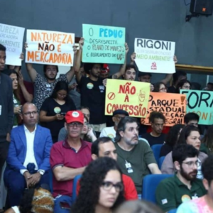 A luta da sociedade civil contra o plano de concessão dos parques estaduais