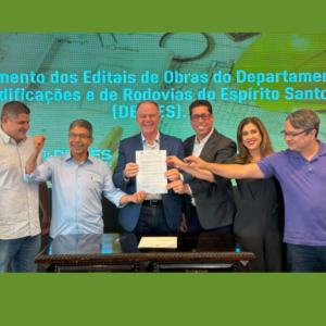 Governo do ES lança pacotão de R$ 1 bilhão para obras em 18 cidades