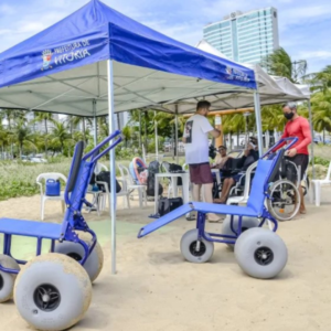 Praia Acessível: Jardim Camburi ganhará novo ponto do projeto