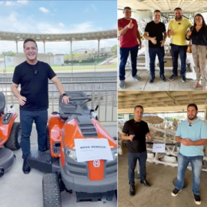 Gandini realiza entregas de equipamentos para Pinheiros, Nova Venécia e Jaguaré: investimento no esporte para reduzir a violência