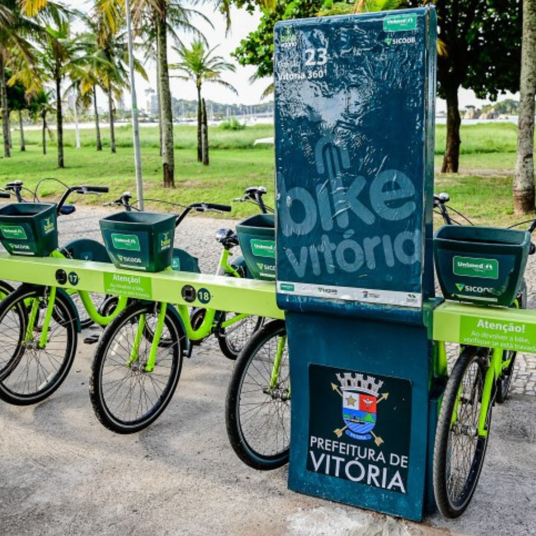 Bike Vitória: bicicletas compartilhadas sem cobrança neste sábado (18) na capital