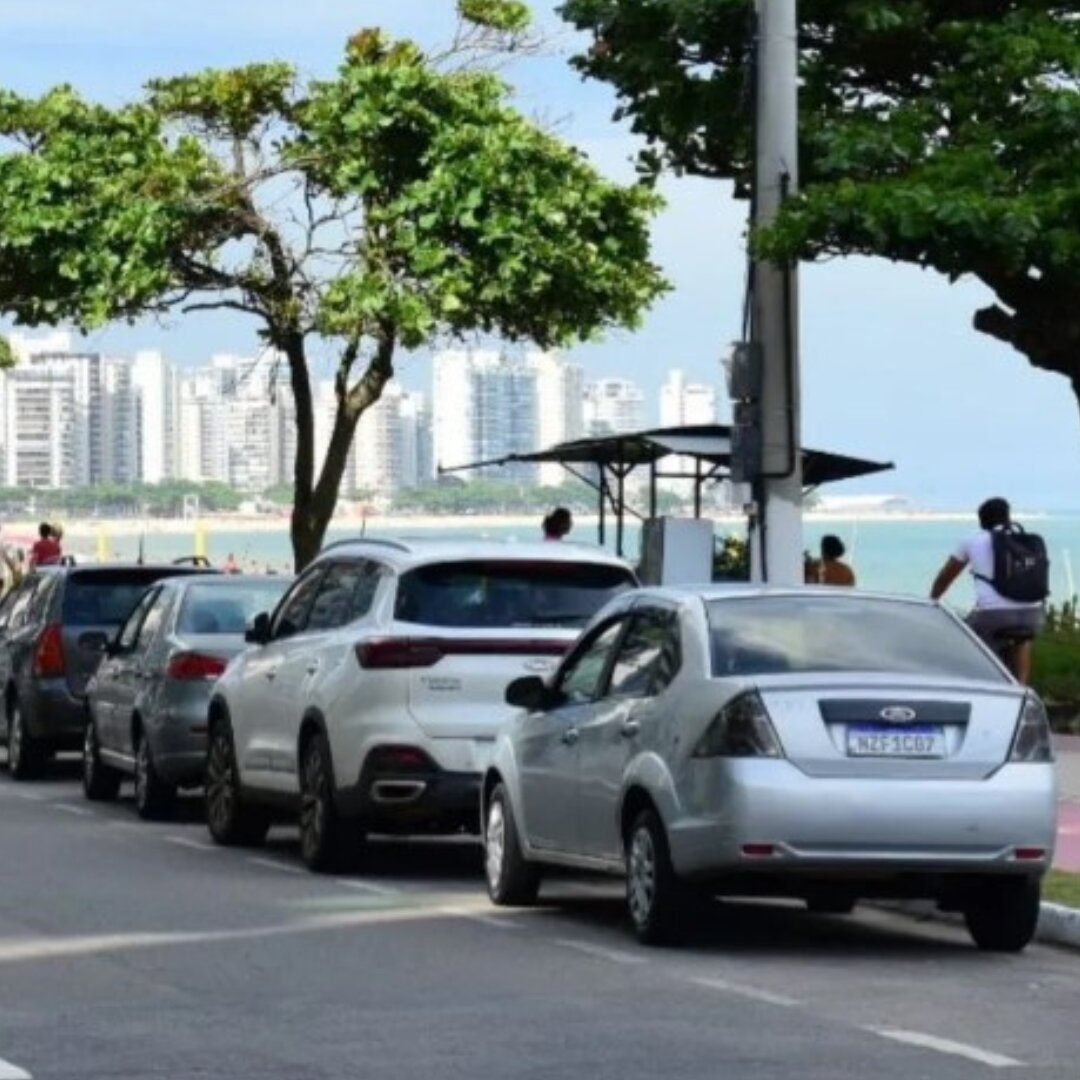 Motoristas não pagarão rotativo na orla de Vila Velha