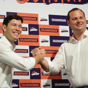 Arnaldinho Borgo quer o comando do Podemos com Victor Linhalis