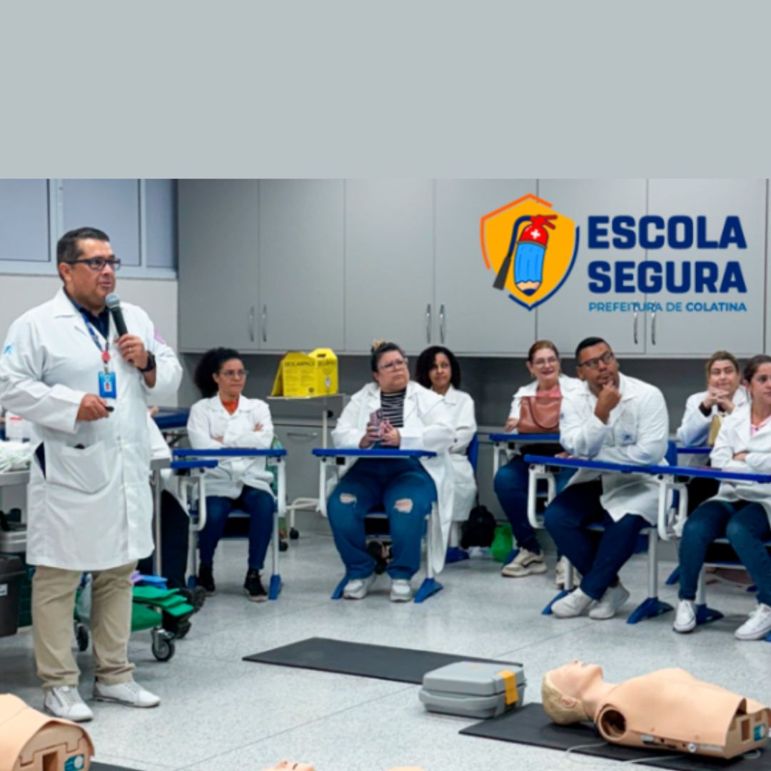Colatina: Professores da rede municipal participam de capacitação em primeiros socorros