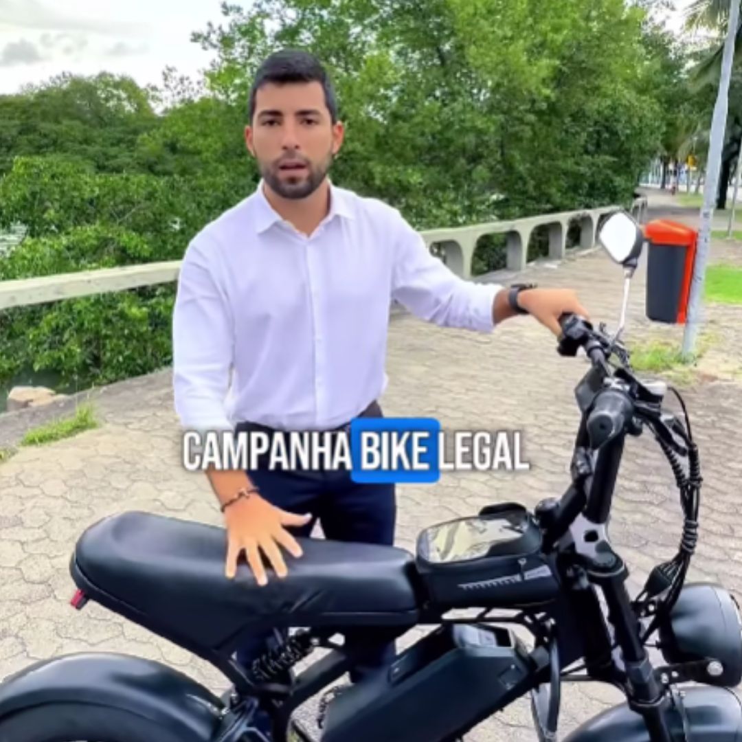 Vereador Aylton Dadalto propõe discussão de regras para regulamentar o uso de bicicletas elétricas