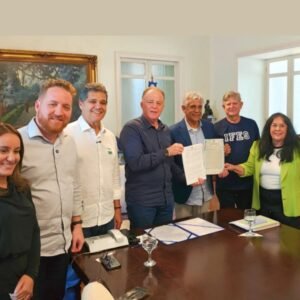 Casagrande transfere terreno para a construção do IFES em Muniz Freire