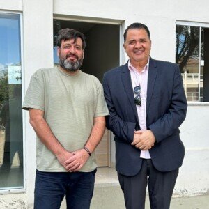 Secretário de Estado Marcos Soares se reúne com o Secretário Municipal Allan Dantas em João Neiva