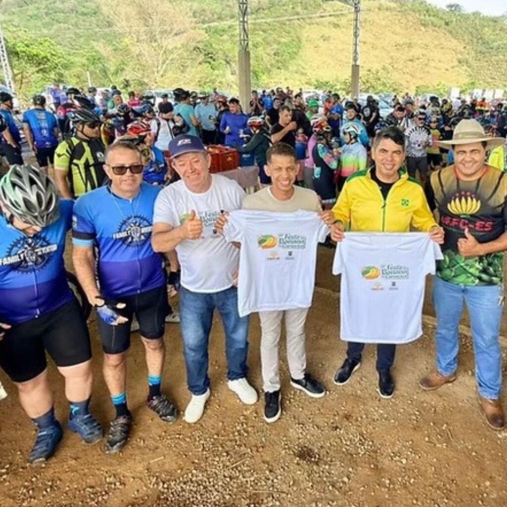 Deputado federal Messias Donato prestigia 11ª Festa da Banana 2025 e reforça apoio à agricultura de Cariacica