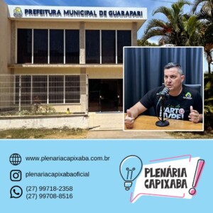 Callegari e Democracia Cristã questionam medida da Prefeitura de Guarapari e apontam inconstitucionalidade