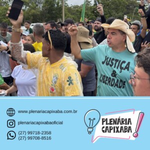 Messias Donato é o único deputado federal capixaba na Caminhada pela Liberdade contra abusos e perseguições políticas