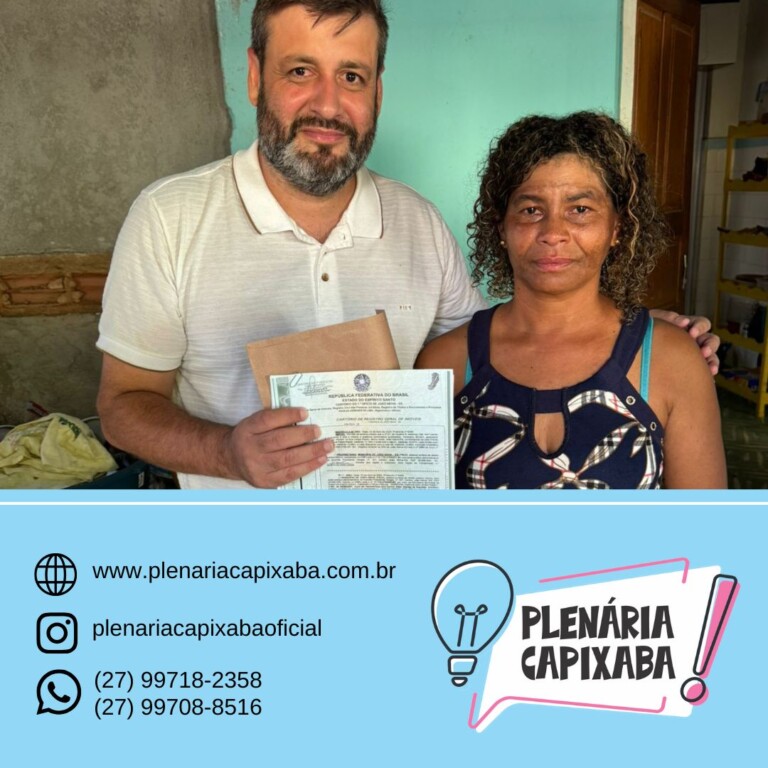 João Neiva: Após anos de insegurança, Dona Doralice conquista a escritura definitiva da própria casa