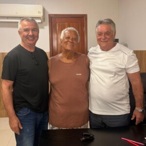 Tião Pelaes e Aécio Matos, membros natos do MDB, cumprem agenda política e fortalecem diálogo em Mimoso do Sul