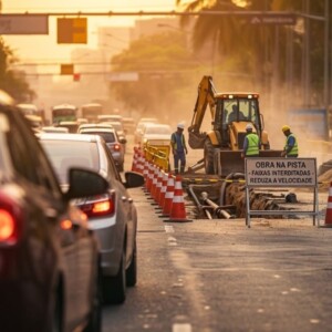Gandini propõe regra dura contra obras que travam o trânsito