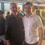 Tião Pelaes prestigia 21 anos do IL Supermercados Ronchi em Pedra Azul com presença de empresários