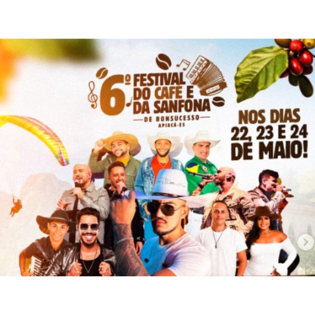 6º Festival do Café e da Sanfona de Bonsucesso (Apiacá)