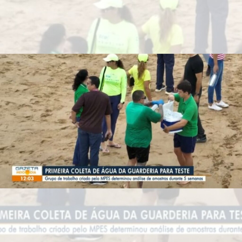 Avaliação Parcial da Balneabilidade – Praia da Guarderia e Entorno