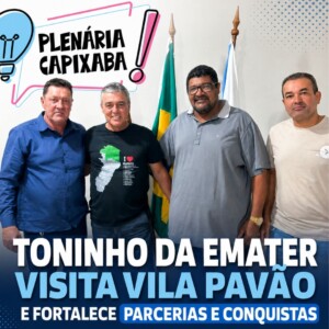 Toninho da Emater visita Vila Pavão e fortalece parcerias e conquistas