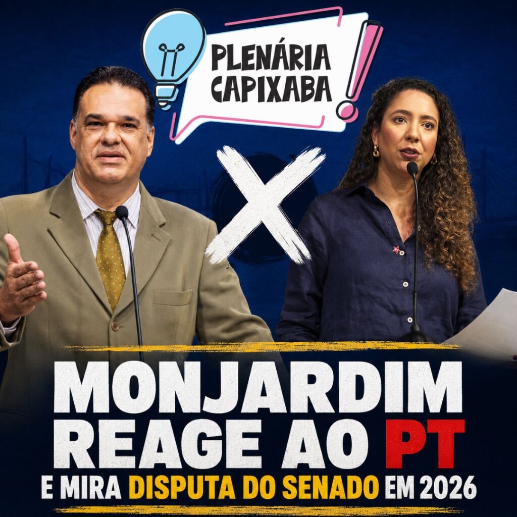 Monjardim reage ao PT e mira disputa do Senado em 2026