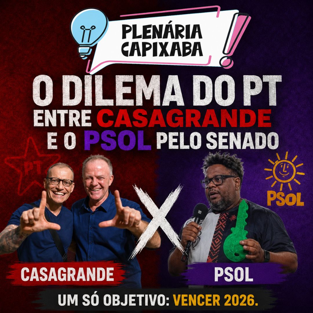 O dilema do PT entre Casagrande e o PSOL pelo Senado