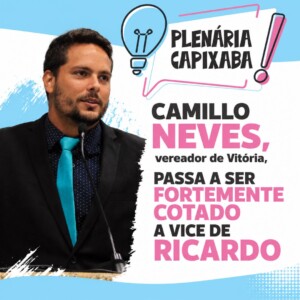 Vereador de Vitória passa a ser fortemente cotado a vice de Ricardo