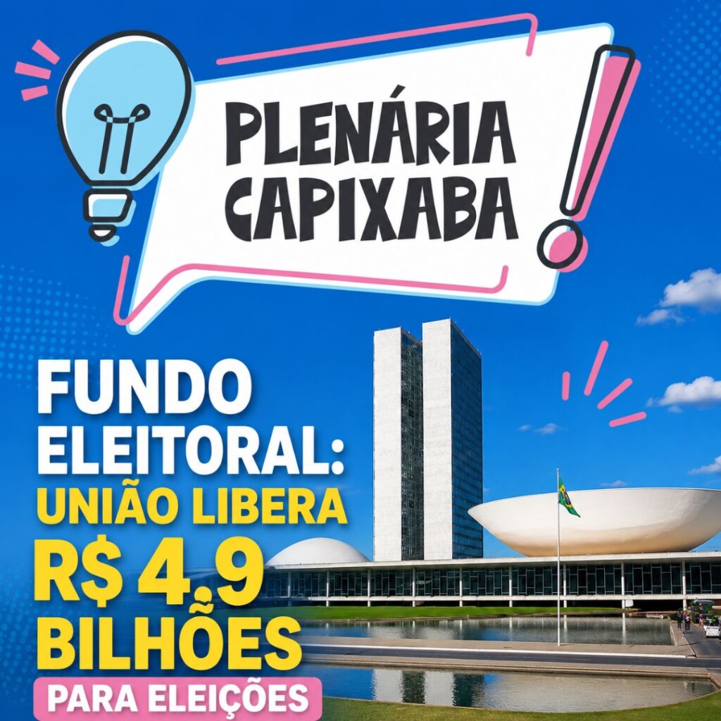Fundo Eleitoral: União libera R$ 4,9 bilhões para eleições