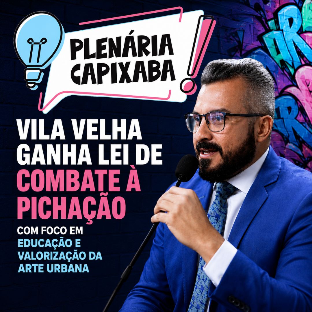 Vila Velha ganha lei de combate à pichação com foco em educação e valorização da arte urbana