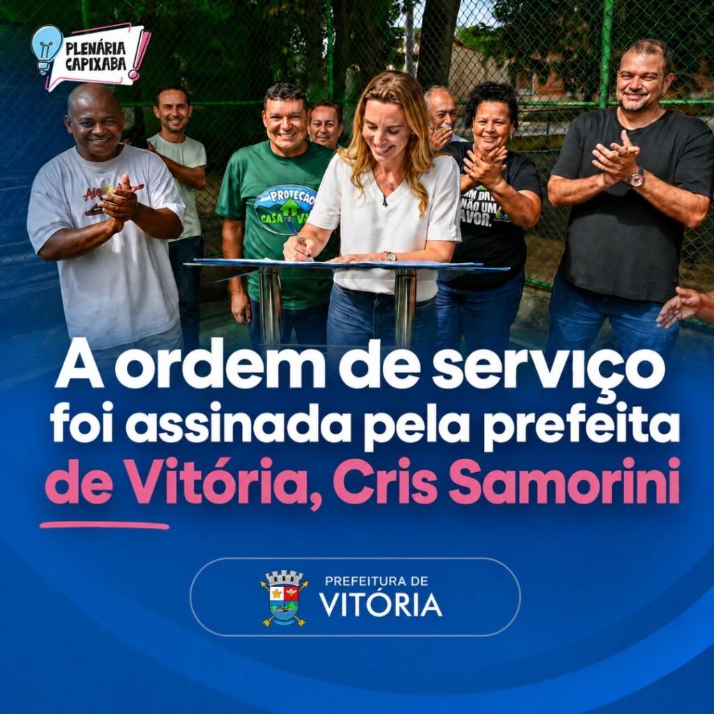Vitória: Nova praça em Santos Reis terá quadra ampliada, lazer e acessibilidade