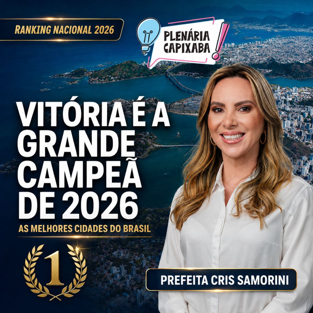 Vitória é a grande campeã de 2026 no ranking "As Melhores Cidades do Brasil