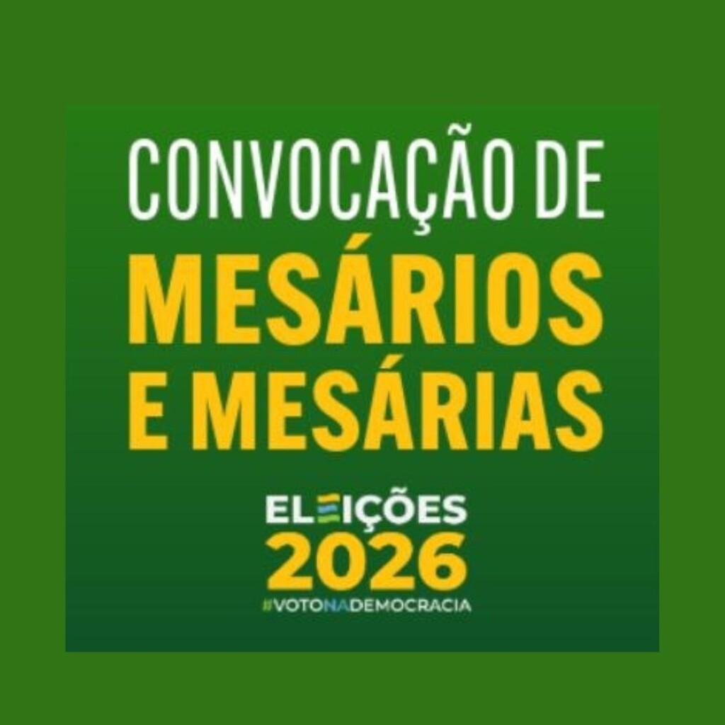 TRE-ES informa: convocação dos mesários para as Eleições 2026 será iniciada na última semana de julho