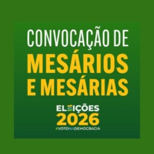 TRE-ES informa: convocação dos mesários para as Eleições 2026 será iniciada na última semana de julho