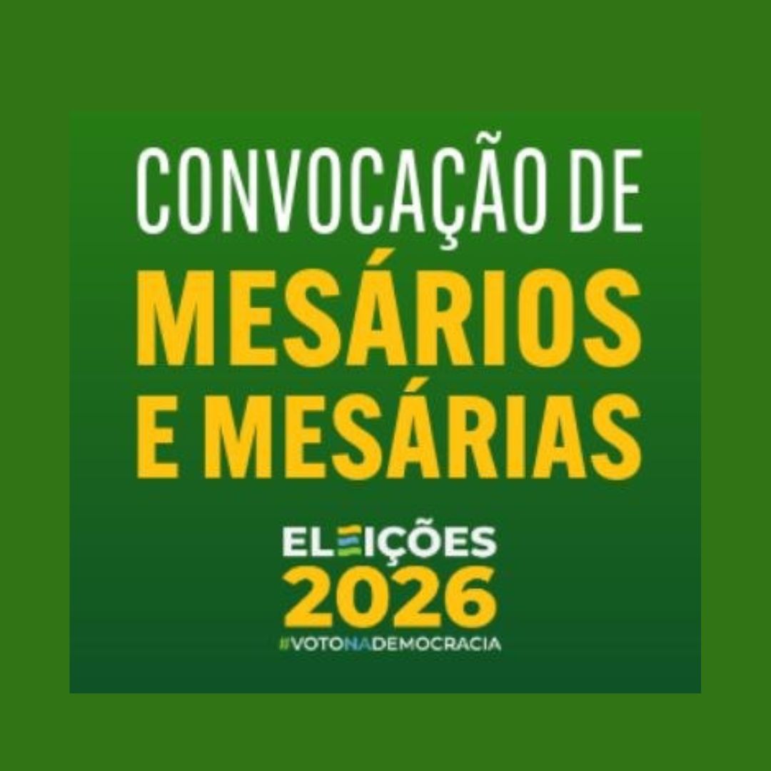 TRE-ES informa: convocação dos mesários para as Eleições 2026 será iniciada na última semana de julho