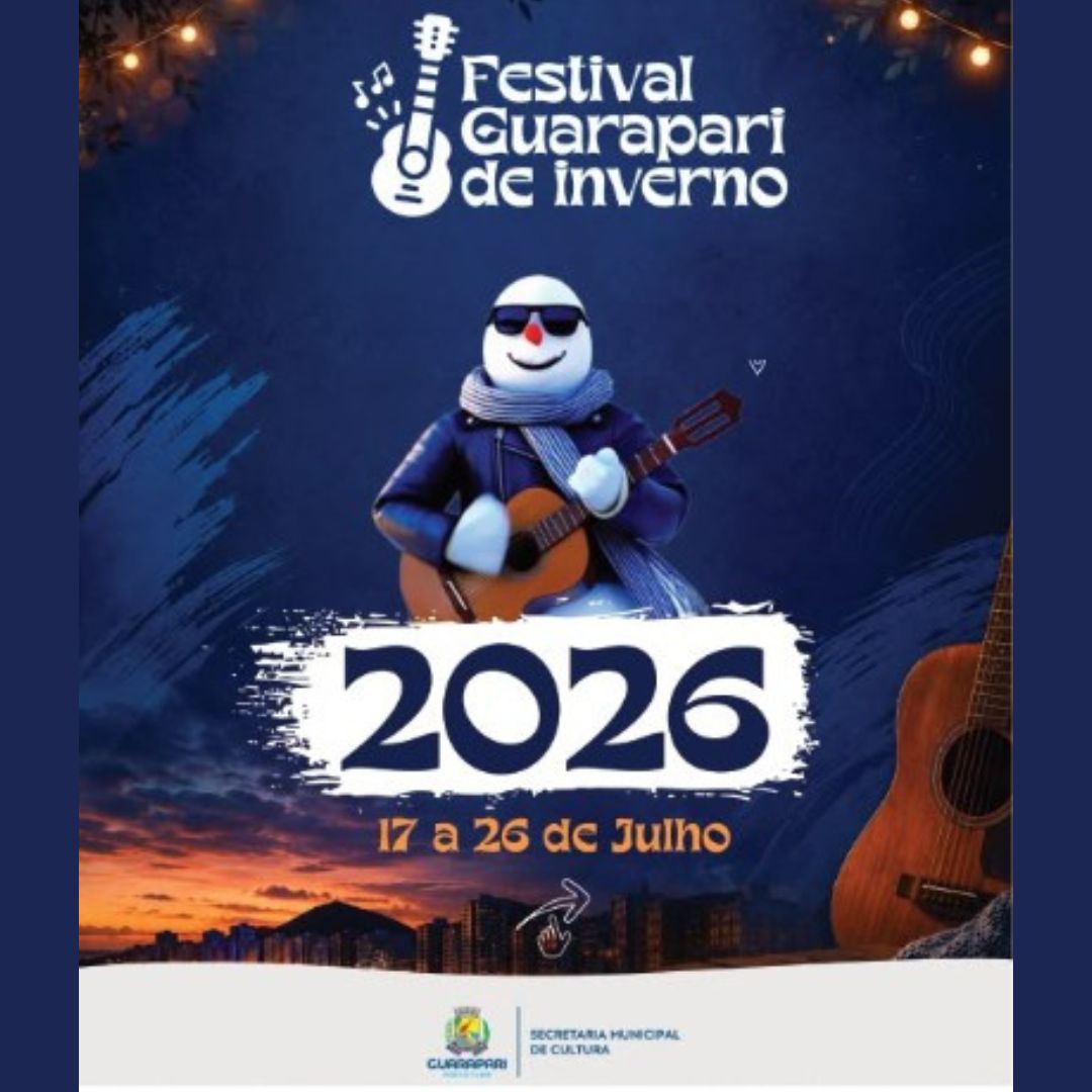 Festival Guarapari de Inverno terá mais de 40 atrações em 10 dias de música, cultura e gastronomia