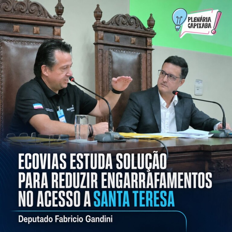Ecovias estuda solução para reduzir engarrafamentos no acesso a Santa Teresa