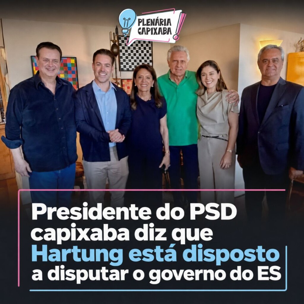 Presidente do PSD capixaba diz que Hartung está disposto a disputar o governo do ES