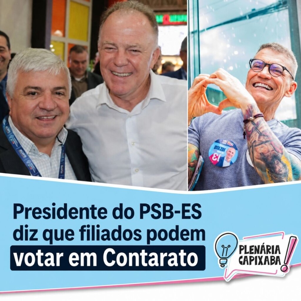 Presidente do PSB-ES diz que filiados podem votar em Contarato
