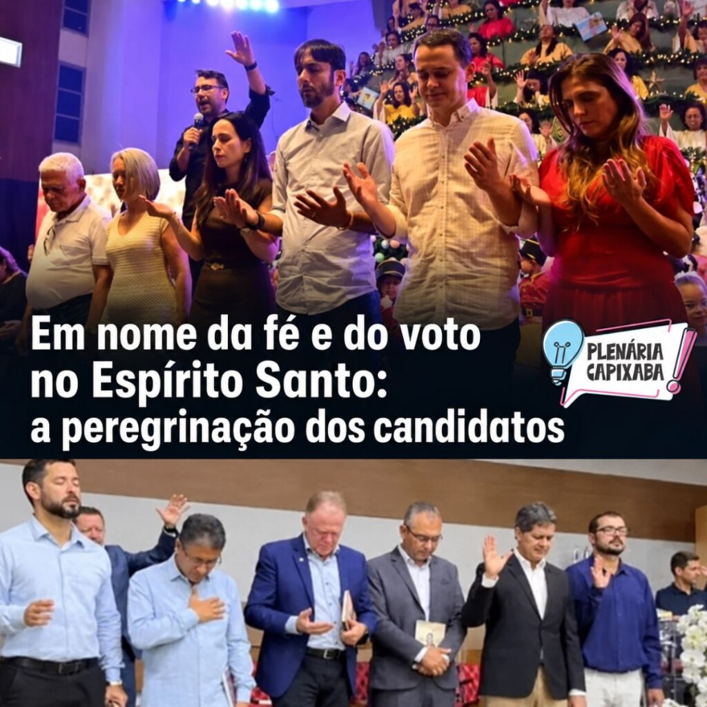 Em nome da fé e do voto no Espírito Santo: a peregrinação dos candidatos