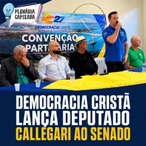 Democracia Cristã lança deputado Callegari ao Senado