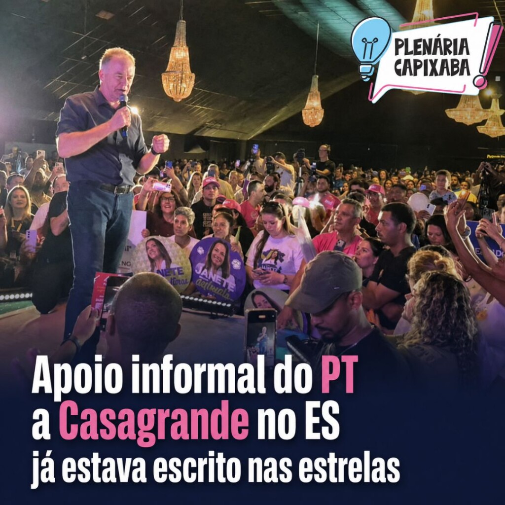 Apoio informal do PT a Casagrande no ES já estava escrito nas estrelas