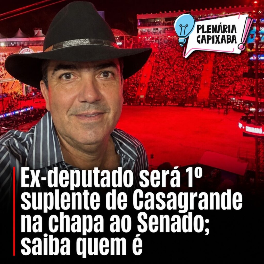 Ex-deputado será 1º suplente de Casagrande na chapa ao Senado; saiba quem é