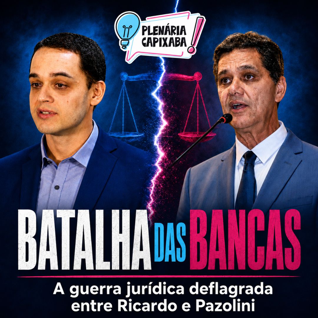 Batalha das Bancas: a guerra jurídica deflagrada entre Ricardo e Pazolini
