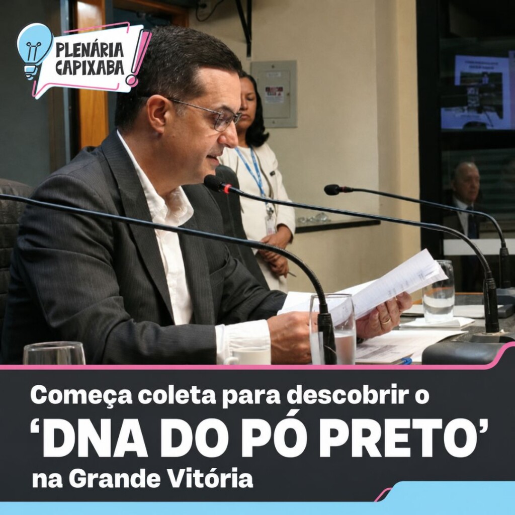 Começa coleta para descobrir o “DNA do Pó Preto” na Grande Vitória