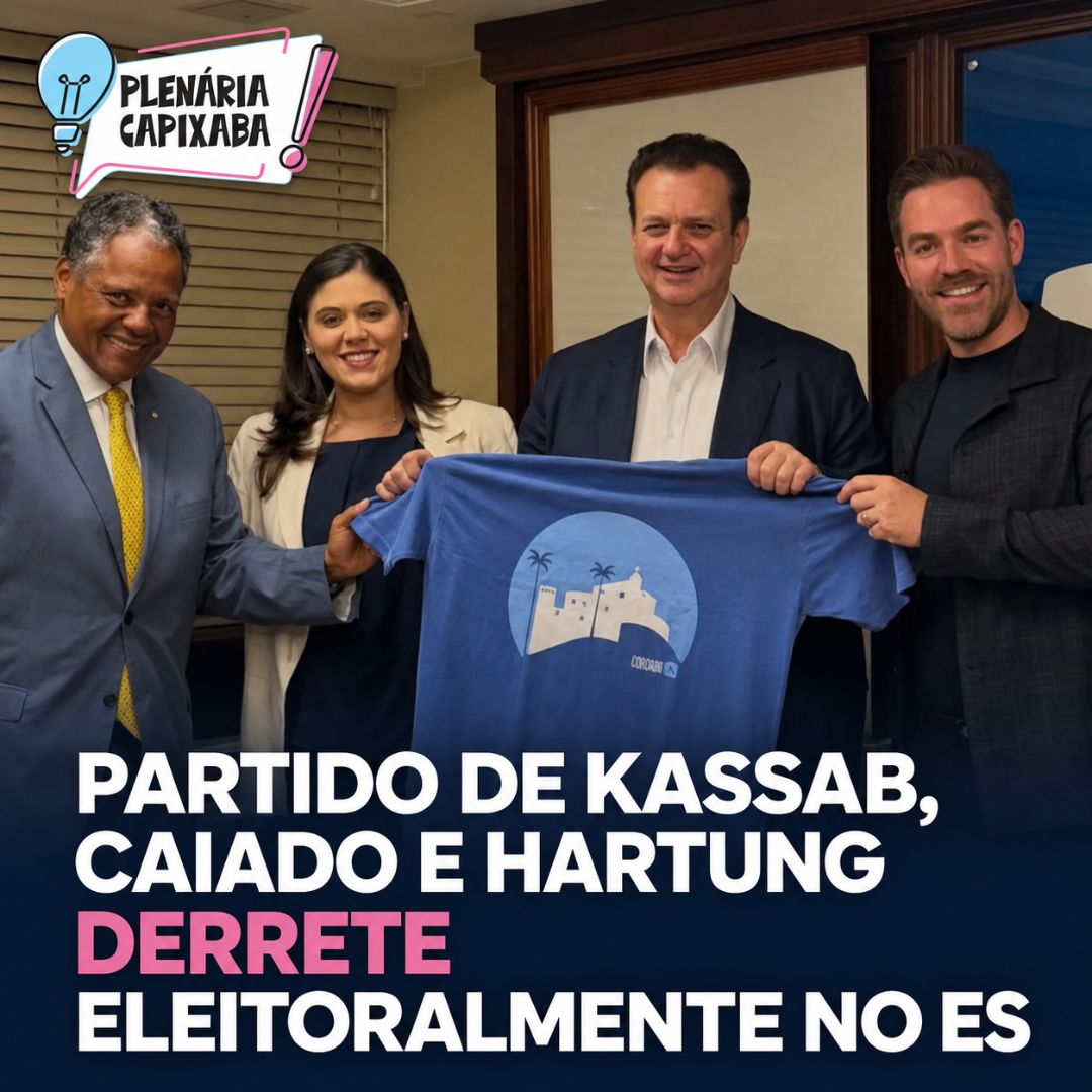 Partido de Kassab, Caiado e Hartung derrete eleitoralmente no ES
