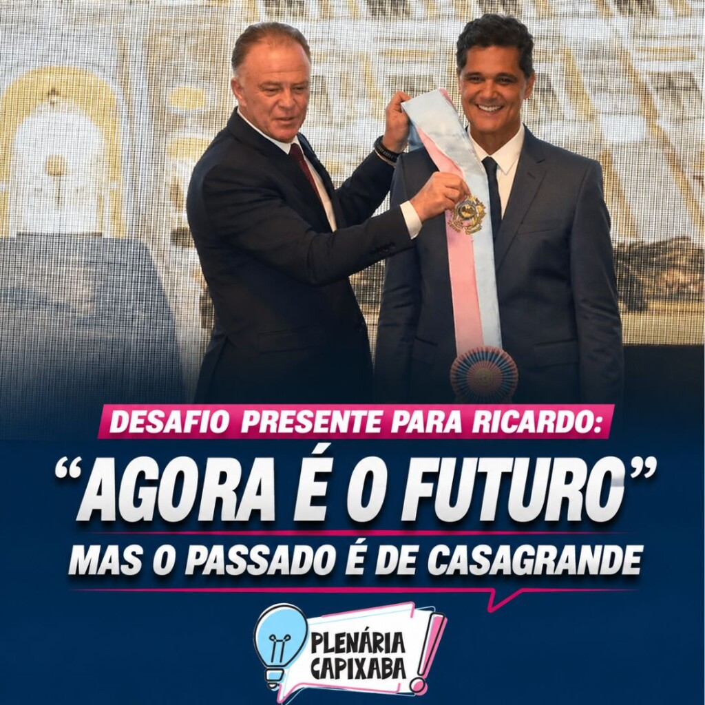 Desafio presente para Ricardo: “Agora é o futuro”, mas o passado é de Casagrande