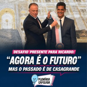 Desafio presente para Ricardo: “Agora é o futuro”, mas o passado é de Casagrande