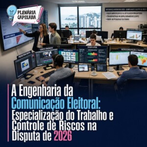 A Engenharia da Comunicação Eleitoral: Especialização do Trabalho e Controle de Riscos na Disputa de 2026