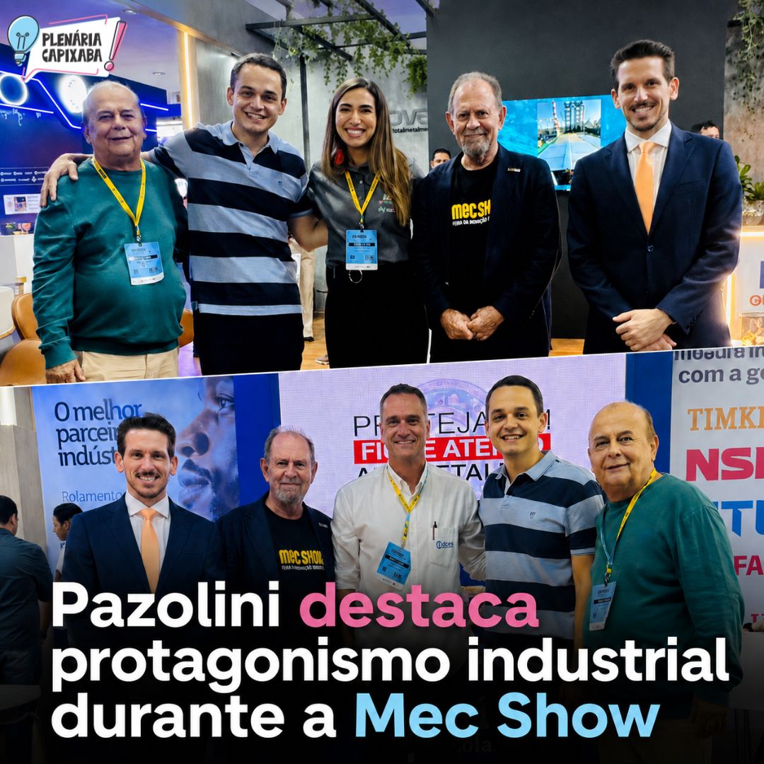 Pazolini destaca protagonismo industrial durante a Mec Show