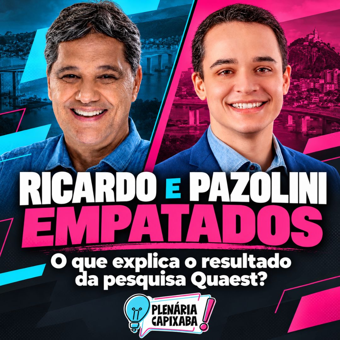 Ricardo e Pazolini empatados: o que explica o resultado da pesquisa Quaest