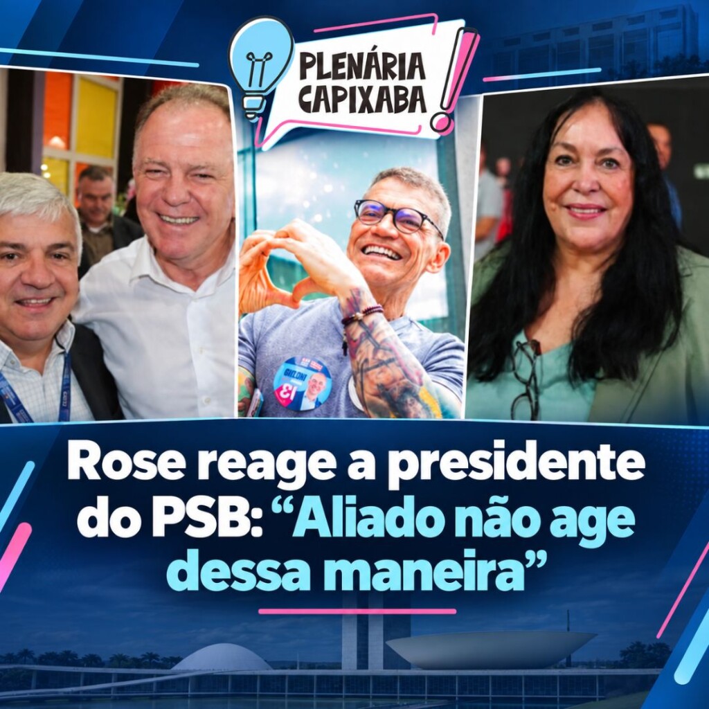 Rose reage a presidente do PSB: “Aliado não age dessa maneira”